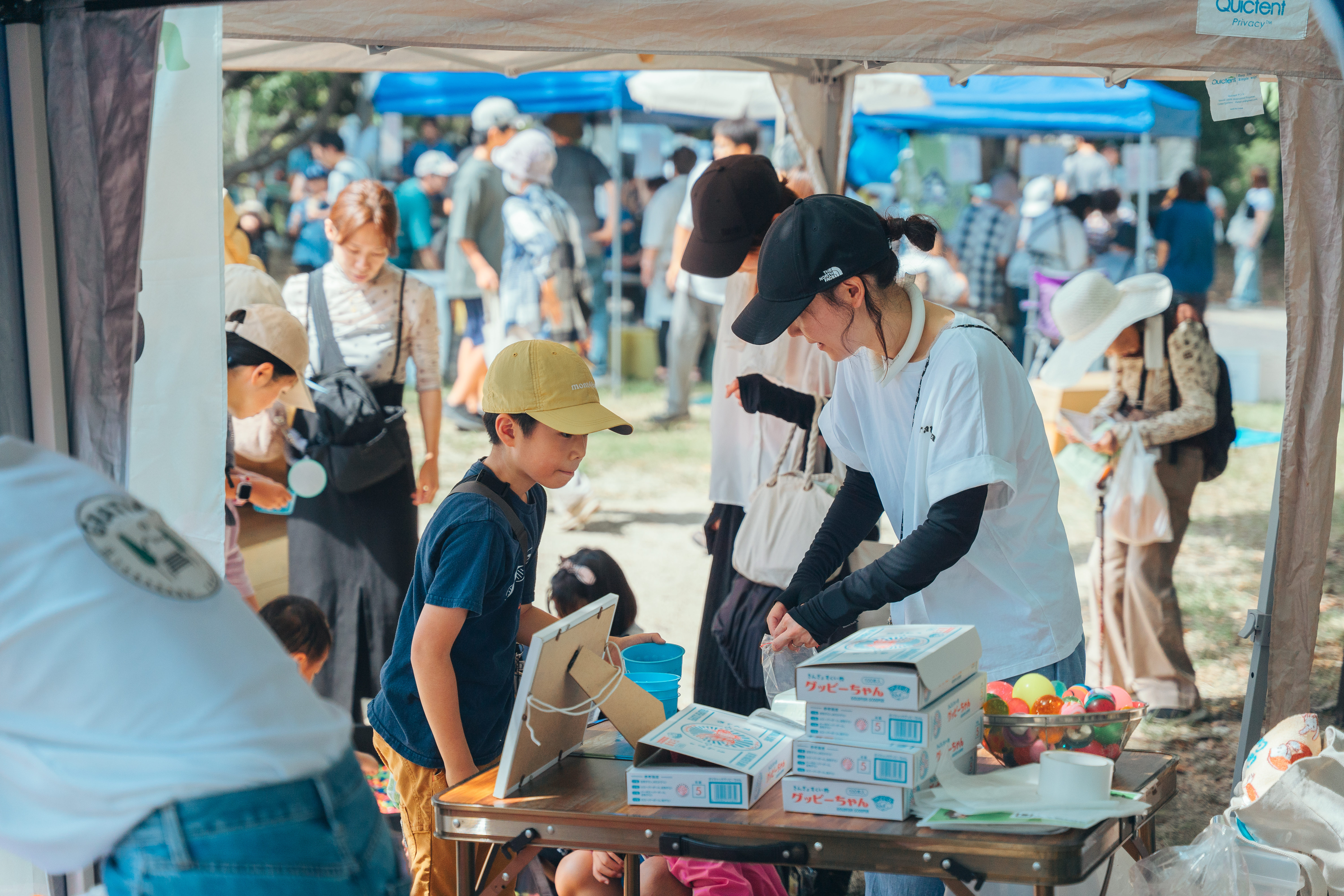 神功秋祭りのお祭りの様子