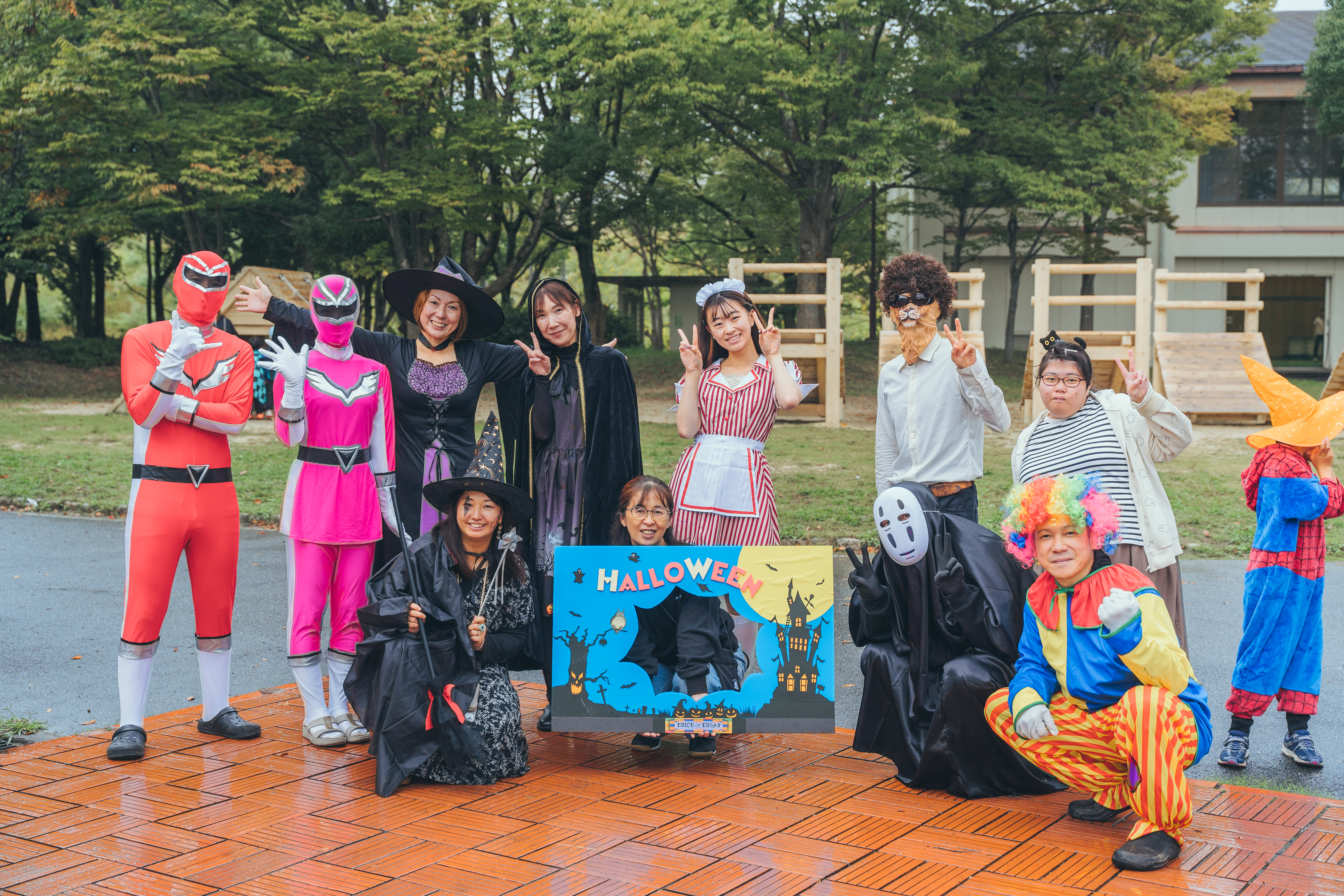 高の原ハロウィンイベントの様子
